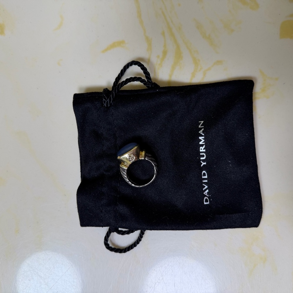 David Yurman Chalcedony Fancy Ring